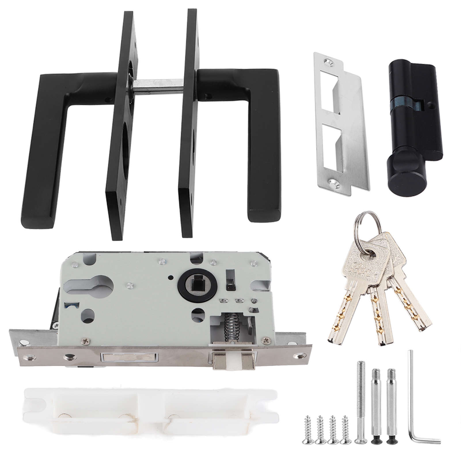 Home Security Packages - Space Aluminum Bedroom Door Lock Home