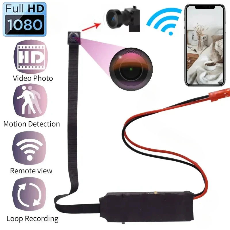 Home Security Hidden Cameras - DIY WIFI IP Mini Camera Module