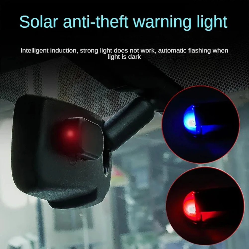 Solar Security Light - Solar Powered Car Fake Security Light