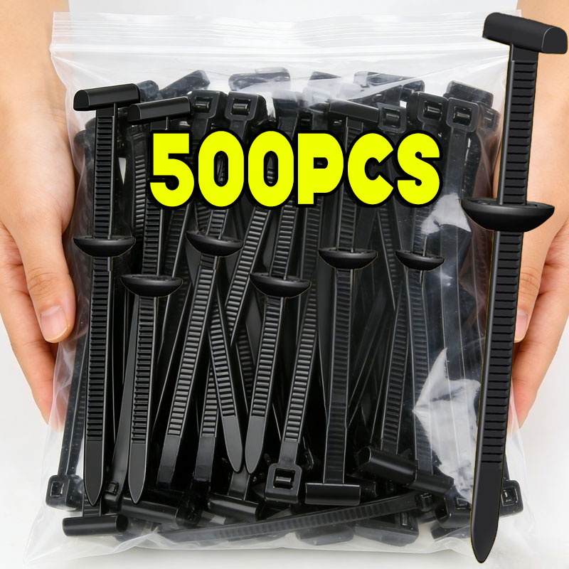 Home Security Door Reinforcement Lock - 500set-10set Nylon Universal Cable Tie Buckle