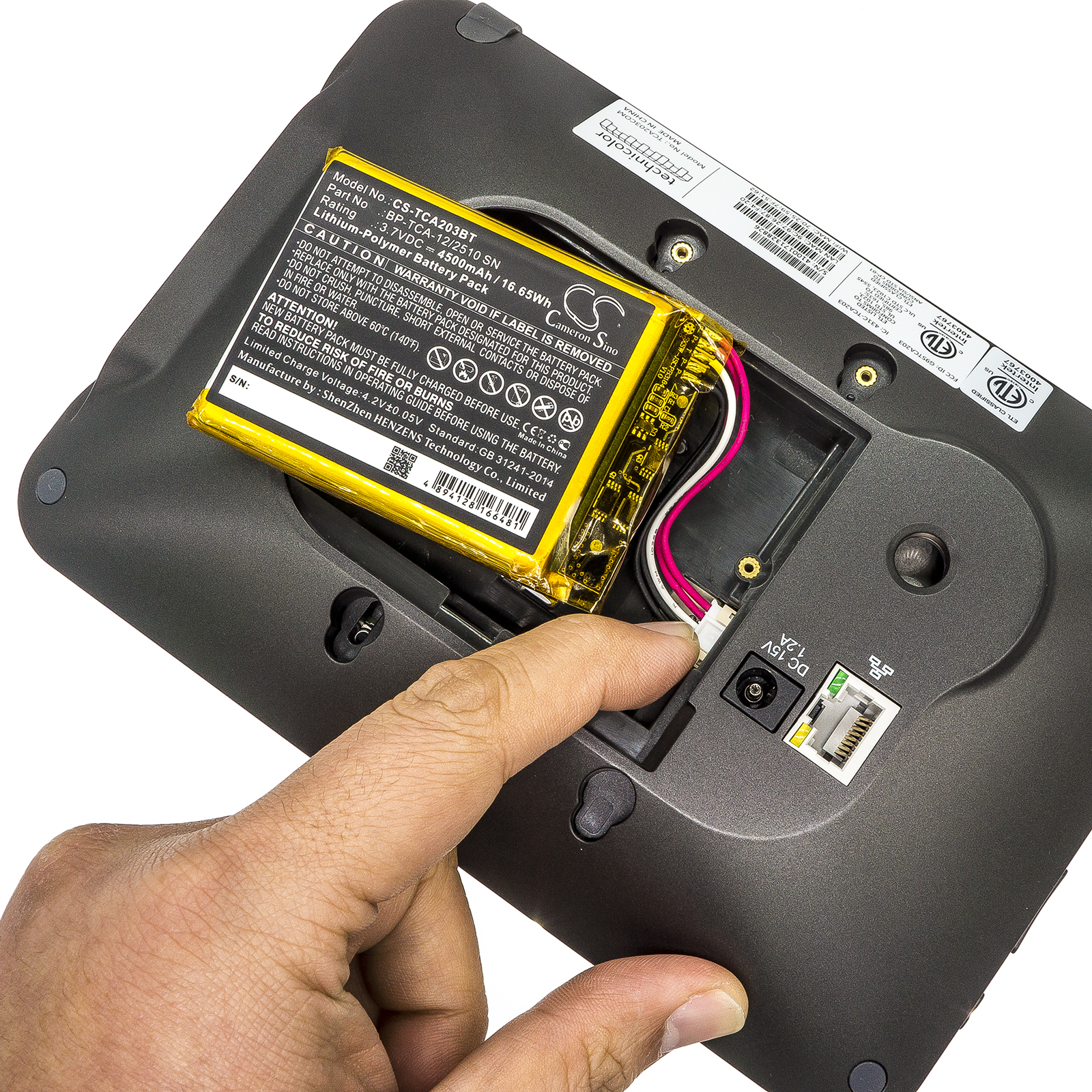 Home Security With Xfinity - CS Replacement Battery for Xfinity,Technicolor Home