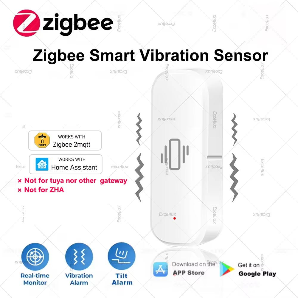 Home Security Device - Zigbee Smart Vibration Sensor Home Security