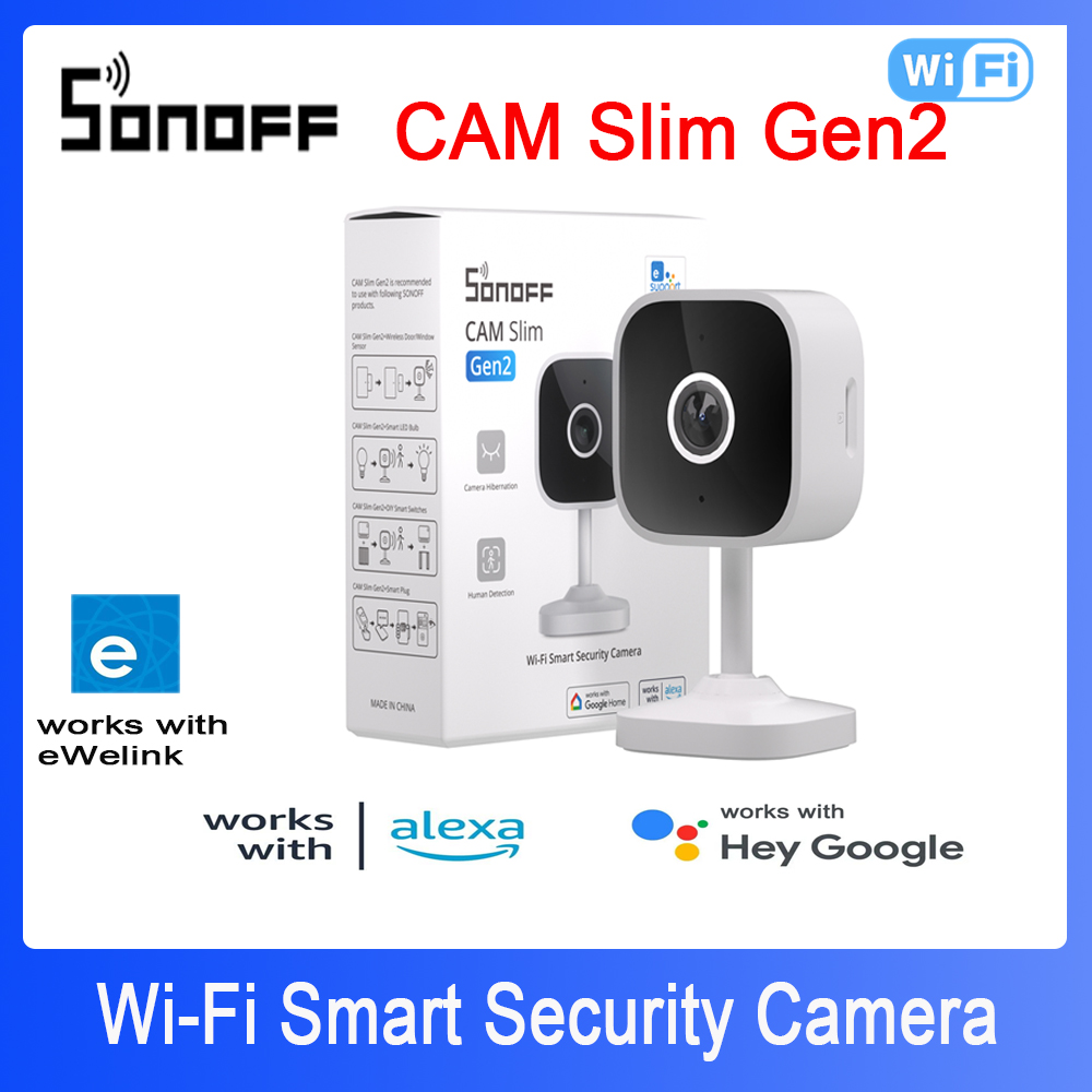 Home Security Packages - SONOFF CAM Slim Gen2 WiFi Smart