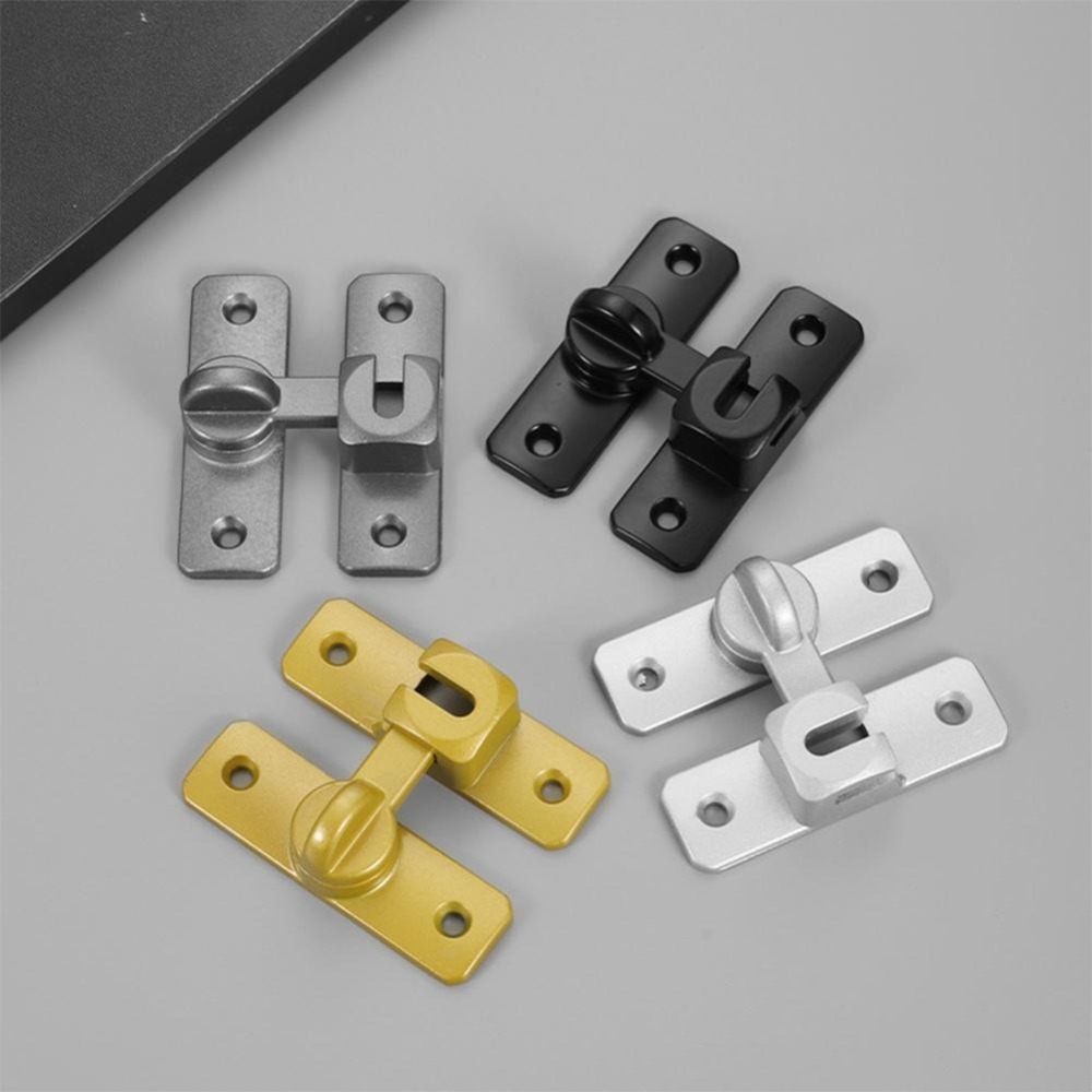 Home Security Door Reinforcement Lock - Flip Latch 90 Degree Flip Latch