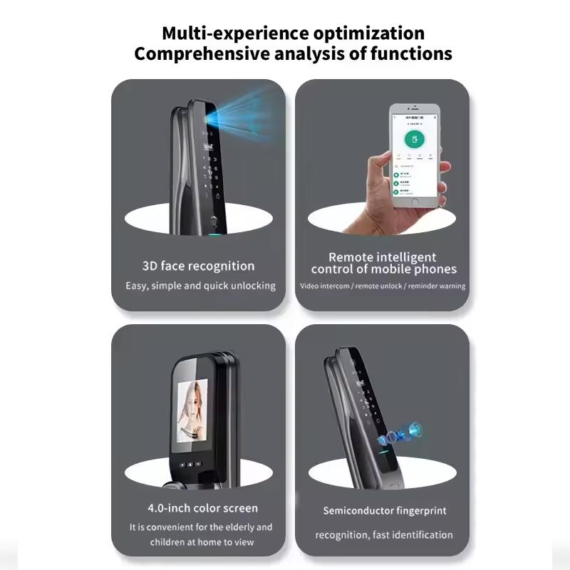 HX5 Smart Door Lock 3D Face Re – обзор и цена Home Security Door