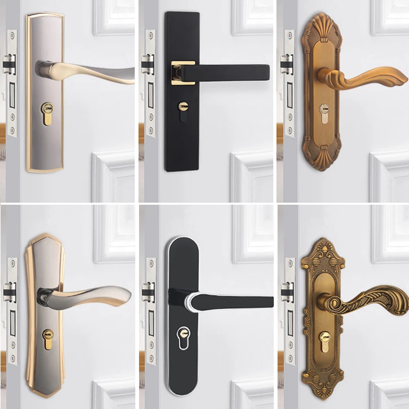Bedroom Wooden Door Lock Set H – обзор и цена Home Security Door Reinforcement Lock