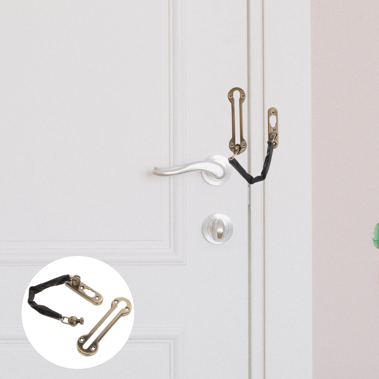 Door Chain Lock Heavy Duty Sta – обзор и цена Home Security Door Reinforcement Lock