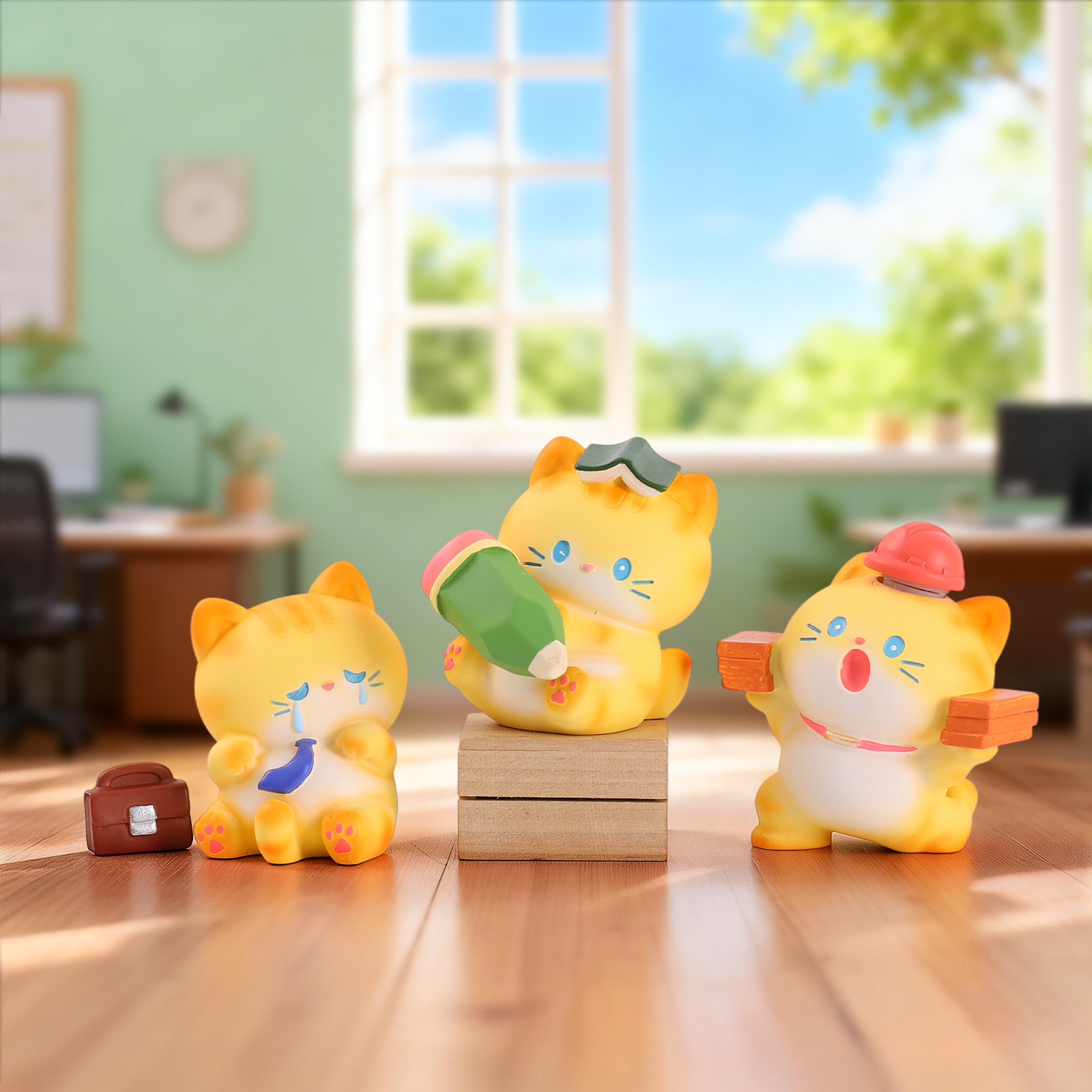 Blind Box Cartoon Orange Cat R – обзор и цена Home Security Items