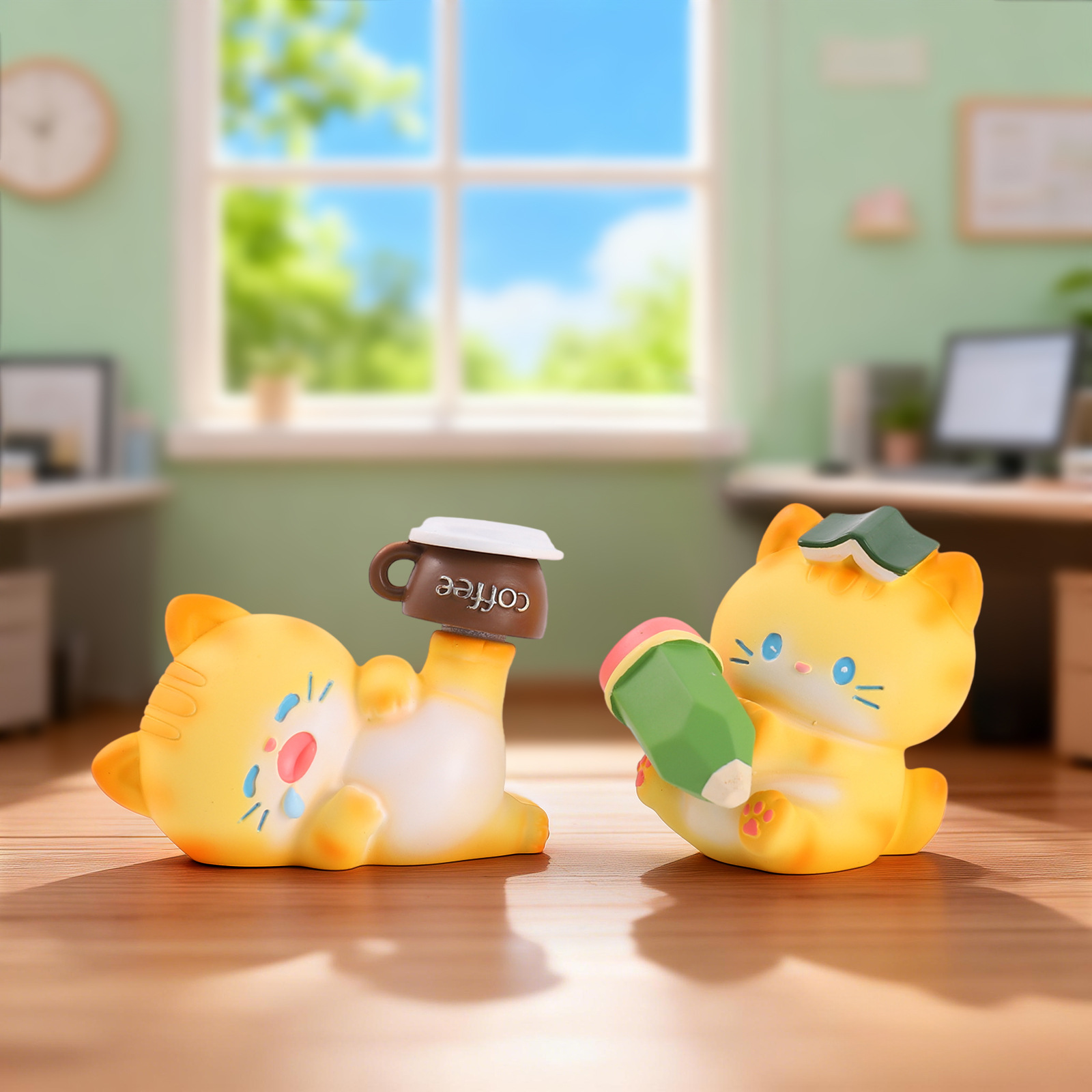Blind Box Cartoon Orange Cat R – обзор и цена Home Security Items