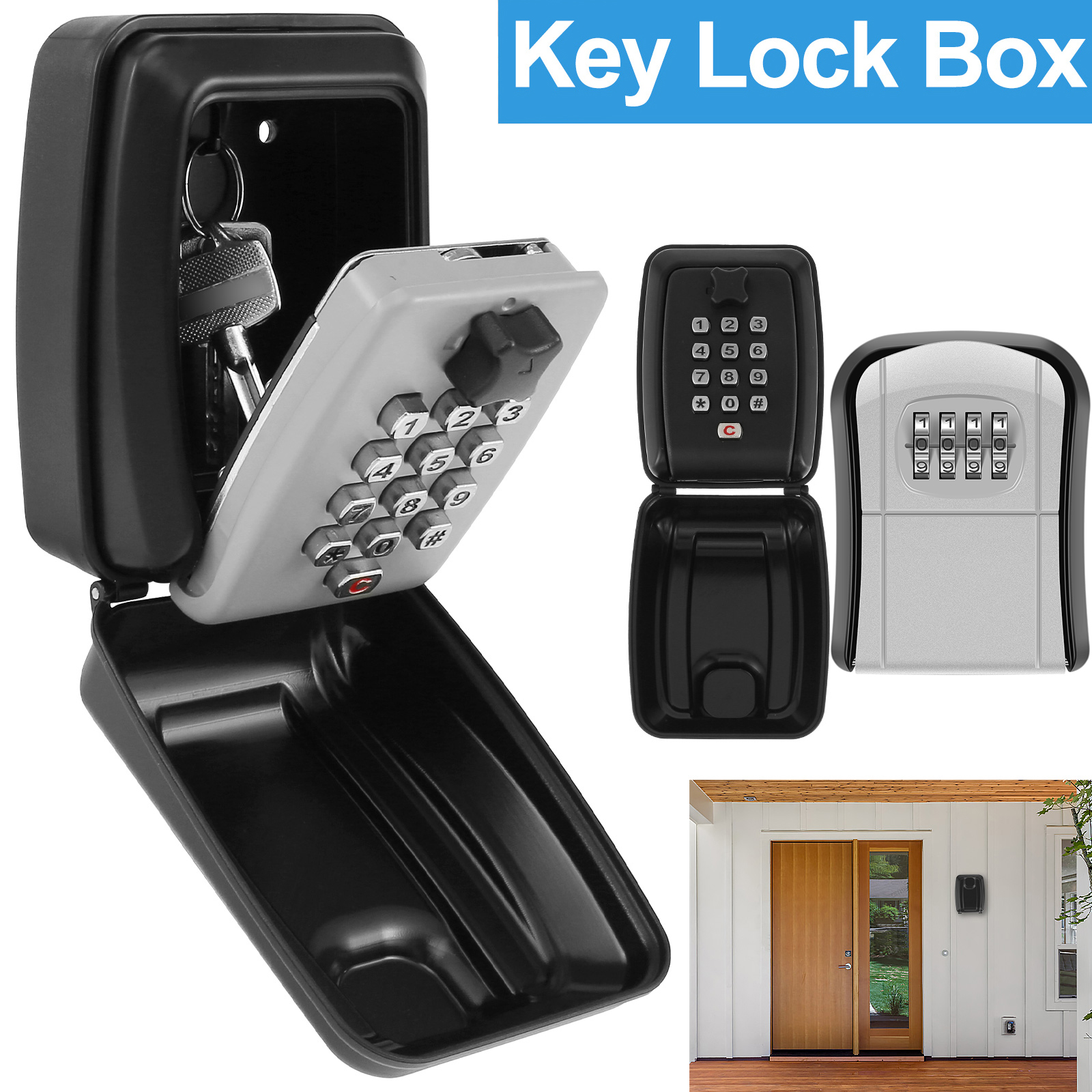 Key Lock Box Wall-Mount Secret – обзор и цена Home Security Packages