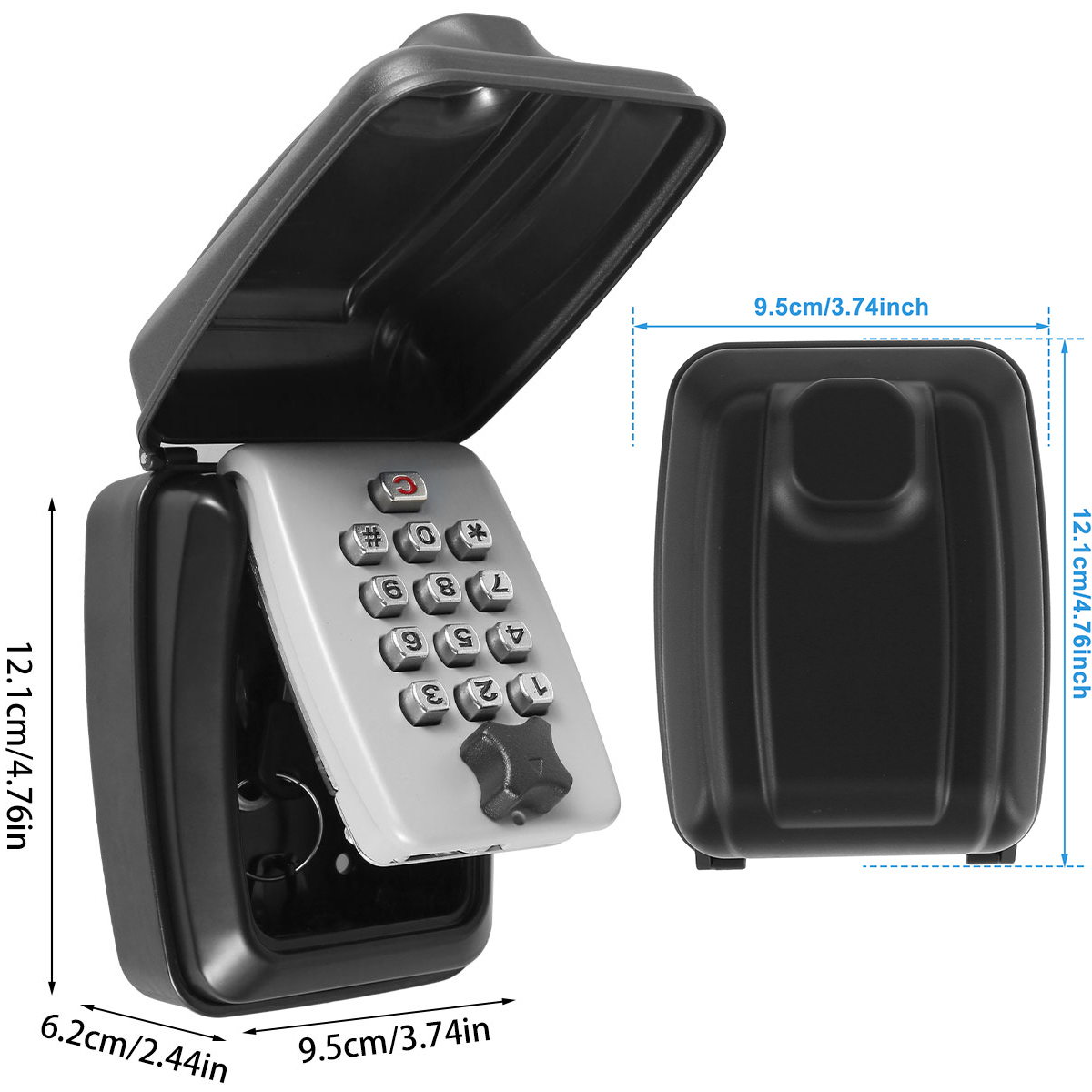 Key Lock Box Wall-Mount Secret – обзор и цена Home Security Packages