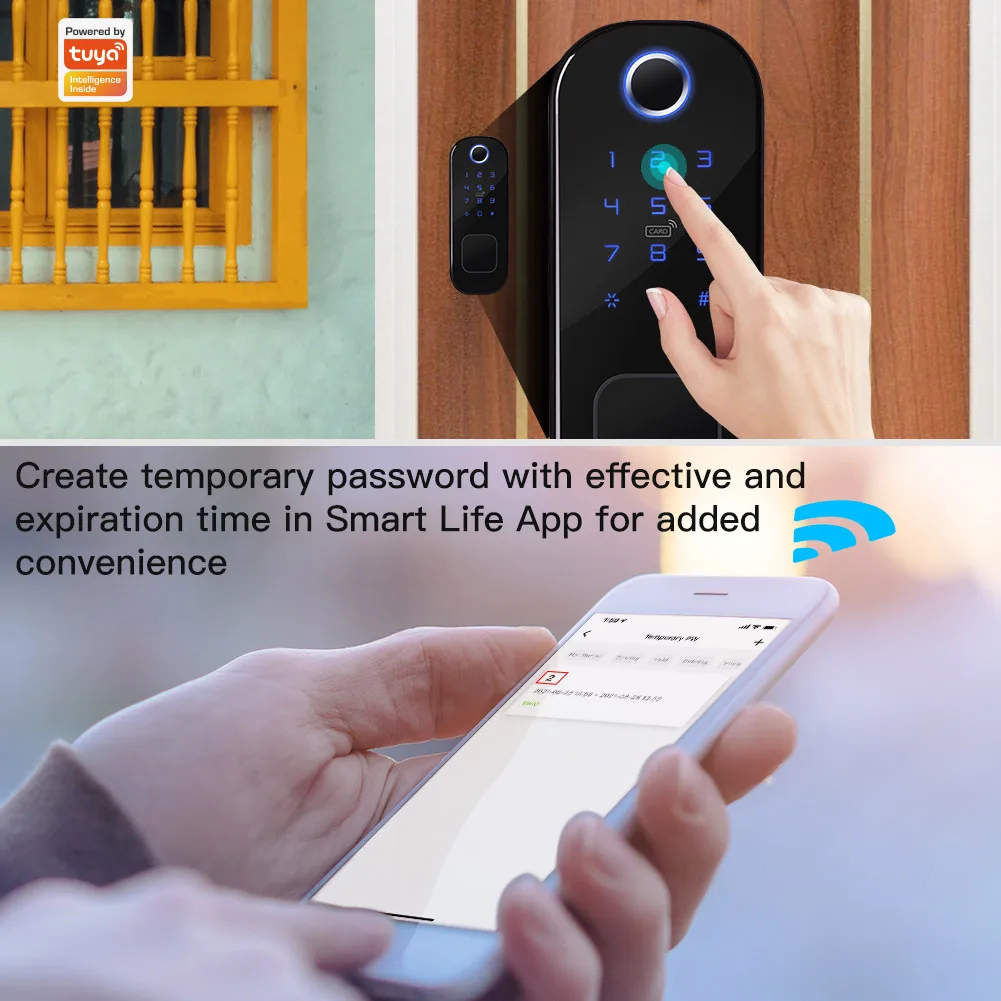 MOES WiFi Tuya Smart Lock Door – обзор и цена Home Security Packages