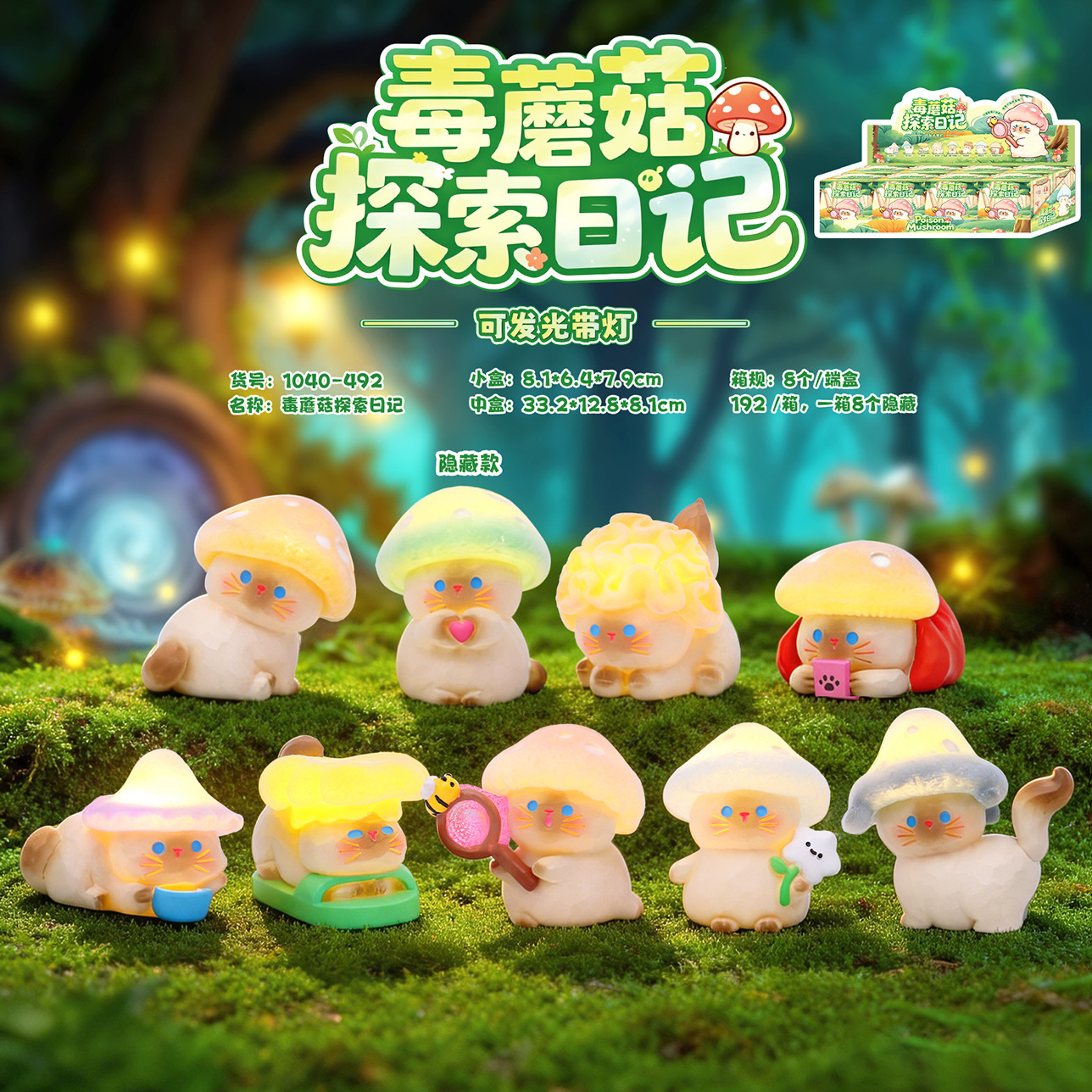 Blind Box Poison Mushroom Expl – обзор и цена Home Security Items
