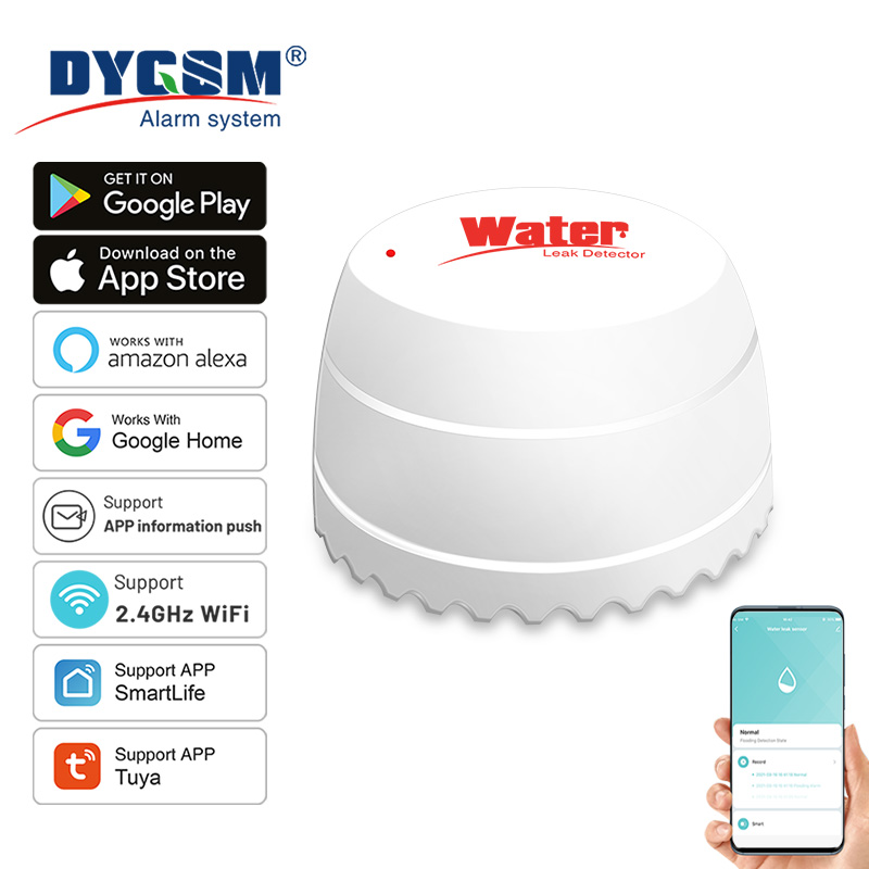 Tuya WiFi Water Leak Detector  – обзор и цена Home Security App
