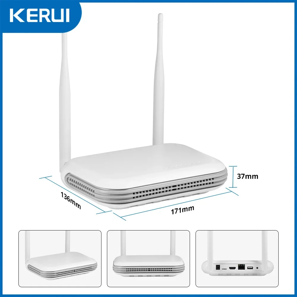 KERUI Mini WIFI Network 8CH NV – обзор и цена Home Security Packages