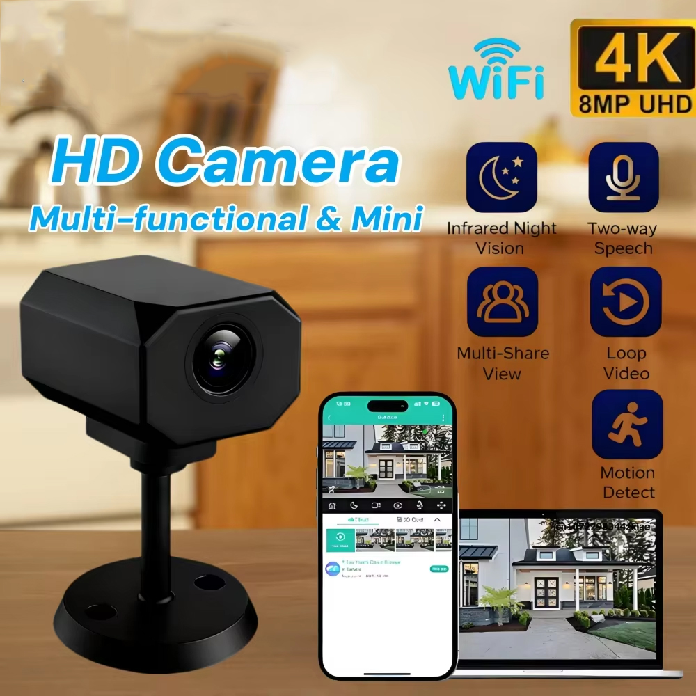 4K HD WiFi Security Camera for – обзор и цена Home Security Packages