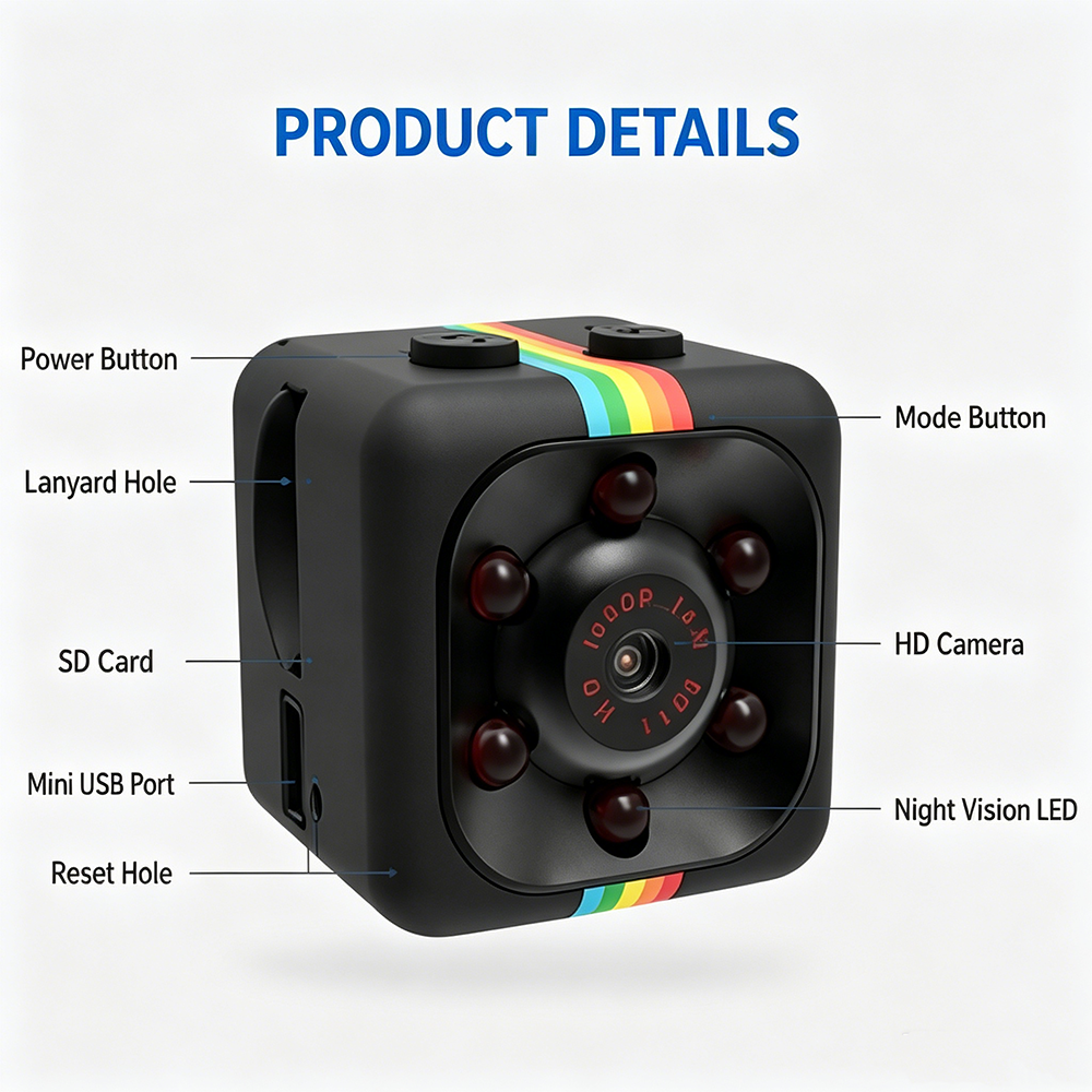 Mini Hidden Camera 1080P Porta – обзор и цена Home Security Hidden Cameras