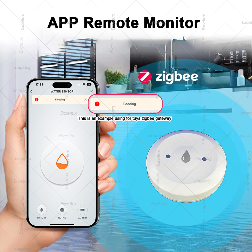 Zigbee Water Detector Leakage  – обзор и цена Home Security Device