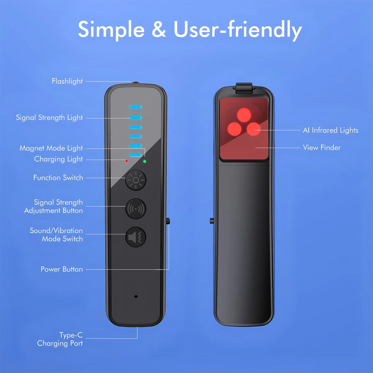 Latest 5 in 1 Anti Spy Detecto – обзор и цена Home Security Hidden Cameras