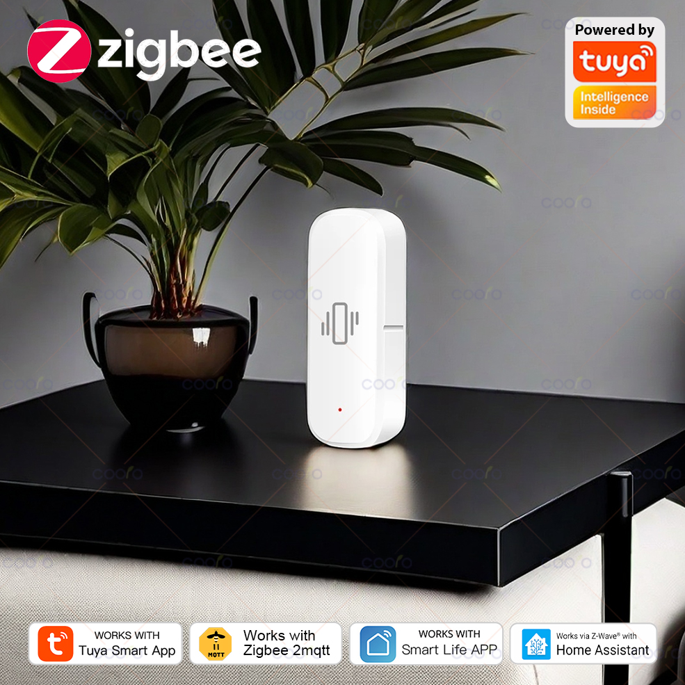 Smart ZigBee Vibration Sensor  – обзор и цена Home Security App