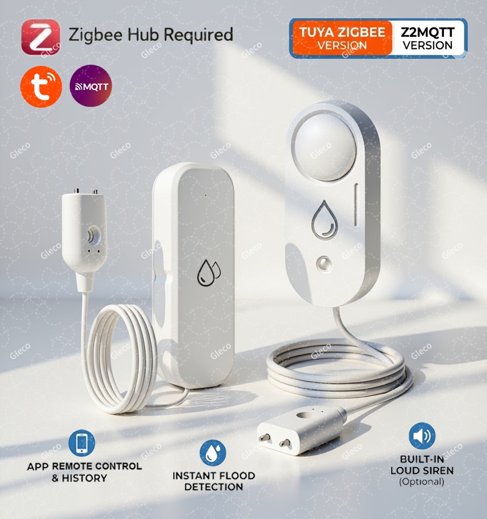 Zigbee Water Leak Sensor Flood – обзор и цена Home Security App