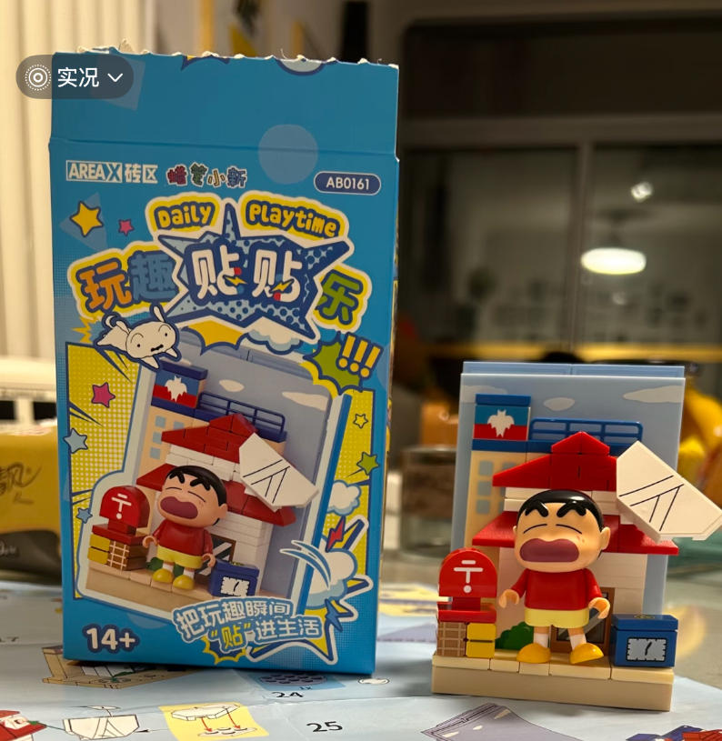 AREAX Crayon Shinchan Building – обзор и цена Home Security Items