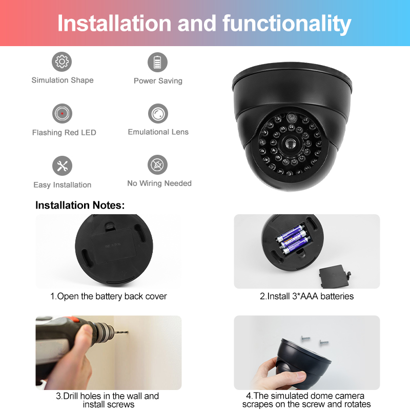Fake Conch Dome Dummy Camera F – обзор и цена Home Security Packages