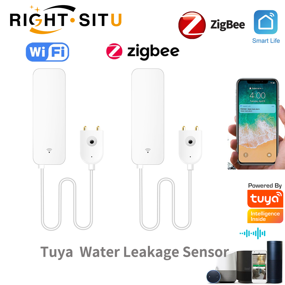 Tuya WiFi Water Leak Sensor, W – обзор и цена Home Security Device