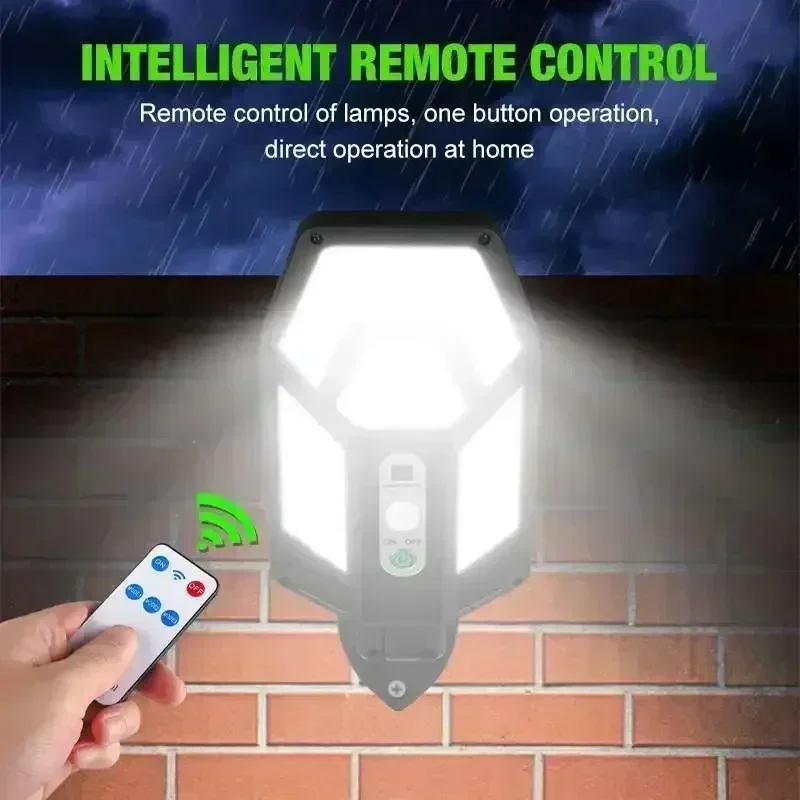 12000LM Powerful Solar Wall La – обзор и цена Solar Security Light