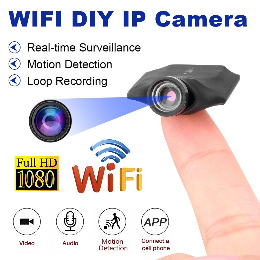 DIY WIFI IP Mini Camera Module – обзор и цена Home Security Hidden Cameras
