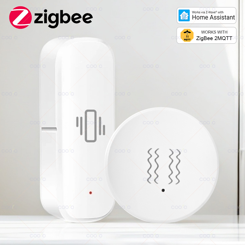 ZigBee 3.0 Vibration Sensor Re – обзор и цена Home Security App
