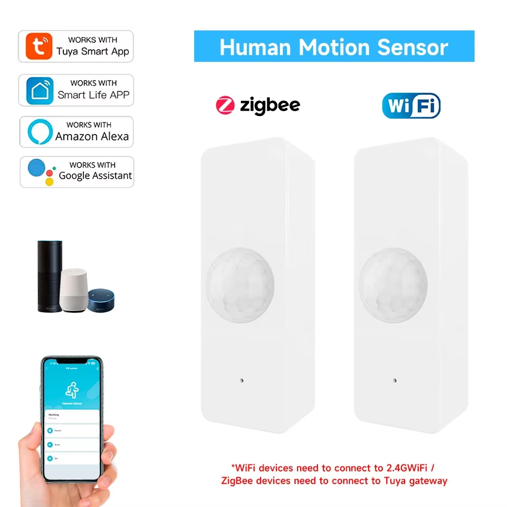 Tuya WiFi Zigbee PIR Motion Se – обзор и цена Home Security Device