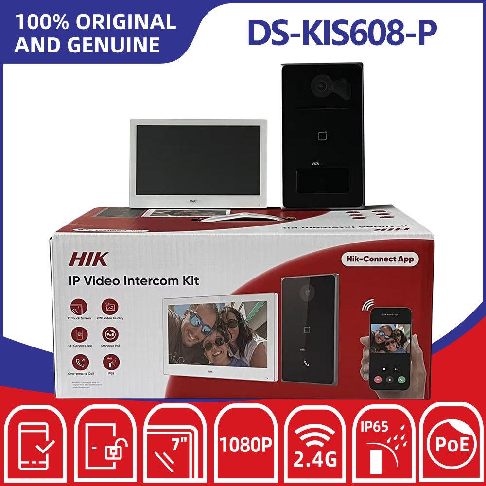 Hikvision DS-KIS608-P IP Video – обзор и цена Home Security System Hikvision