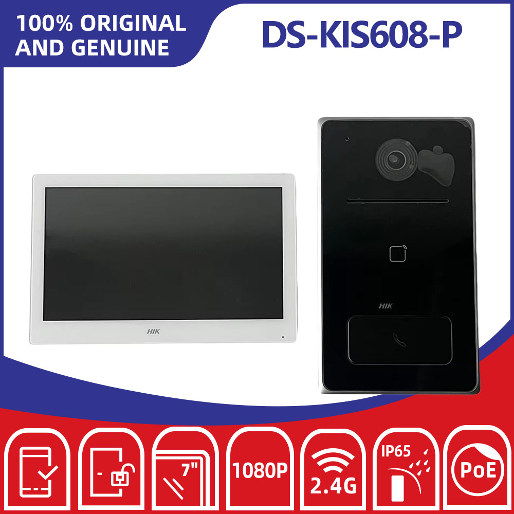 Hikvision DS-KIS608-P IP Video – обзор и цена Home Security System Hikvision