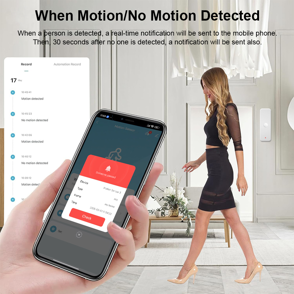 New Tuya WiFi PIR Motion Detec – обзор и цена Home Security Device