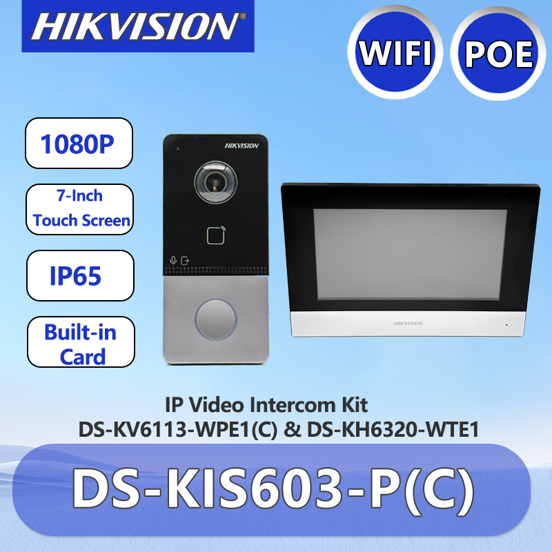 Hikvision Video Intercom Kit D – обзор и цена Home Security System Hikvision