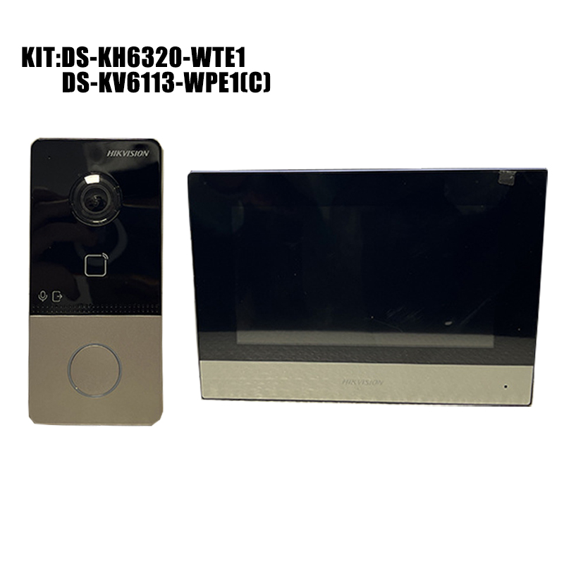 Hikvision Video Intercom Kit D – обзор и цена Home Security System Hikvision