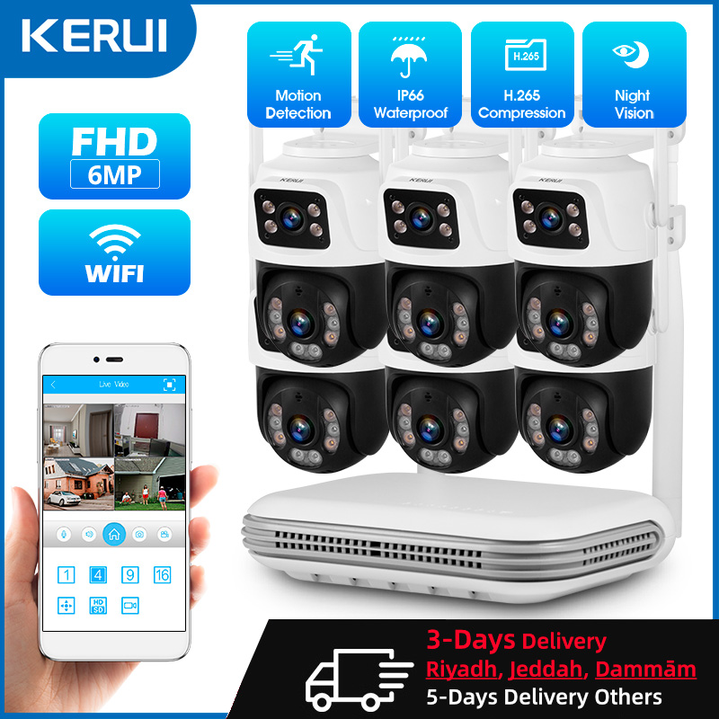 KERUI Waterproof 6MP HD Wirele – обзор и цена Home Security Packages