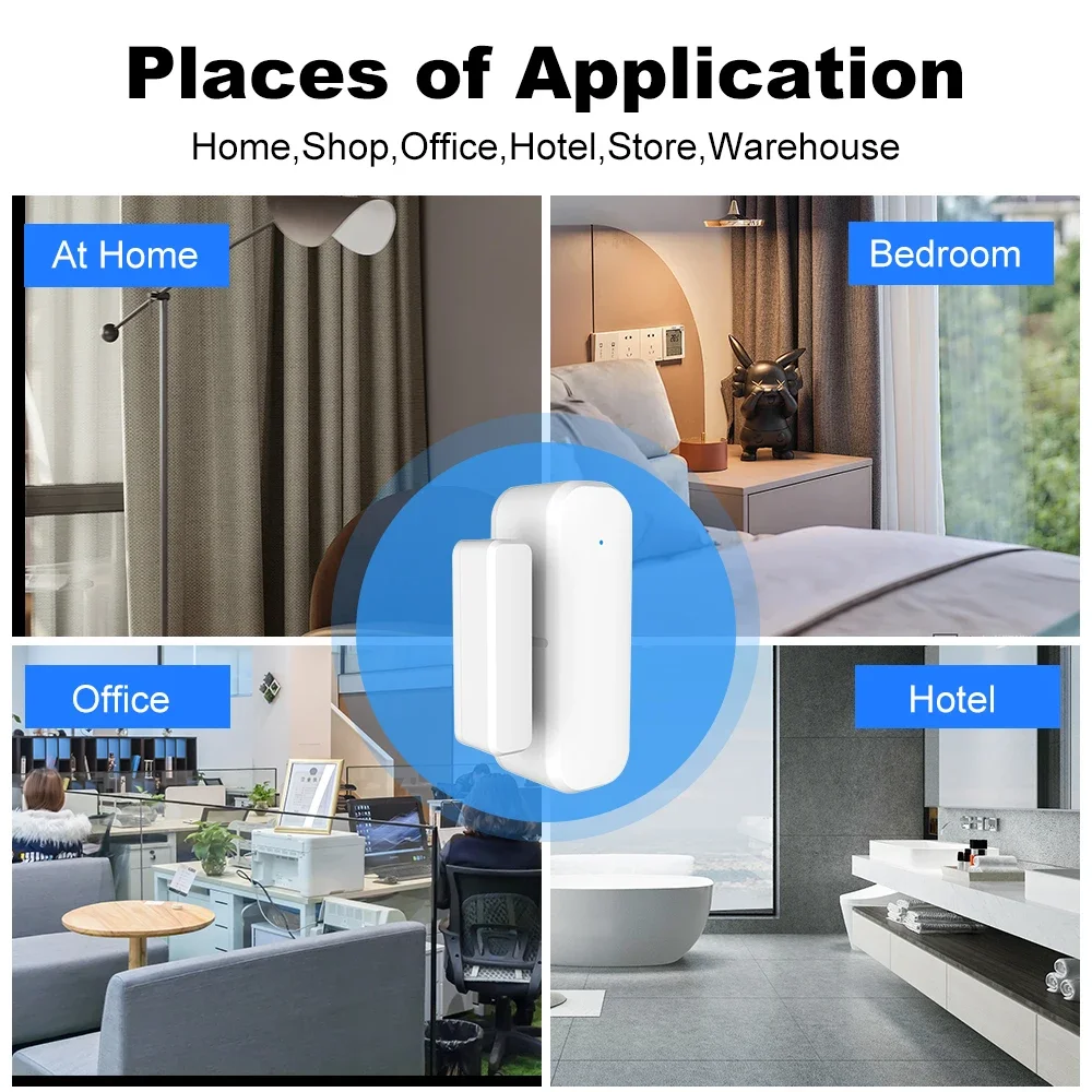 ZigBee Door Window Sensor Gate – обзор и цена Home Security Device