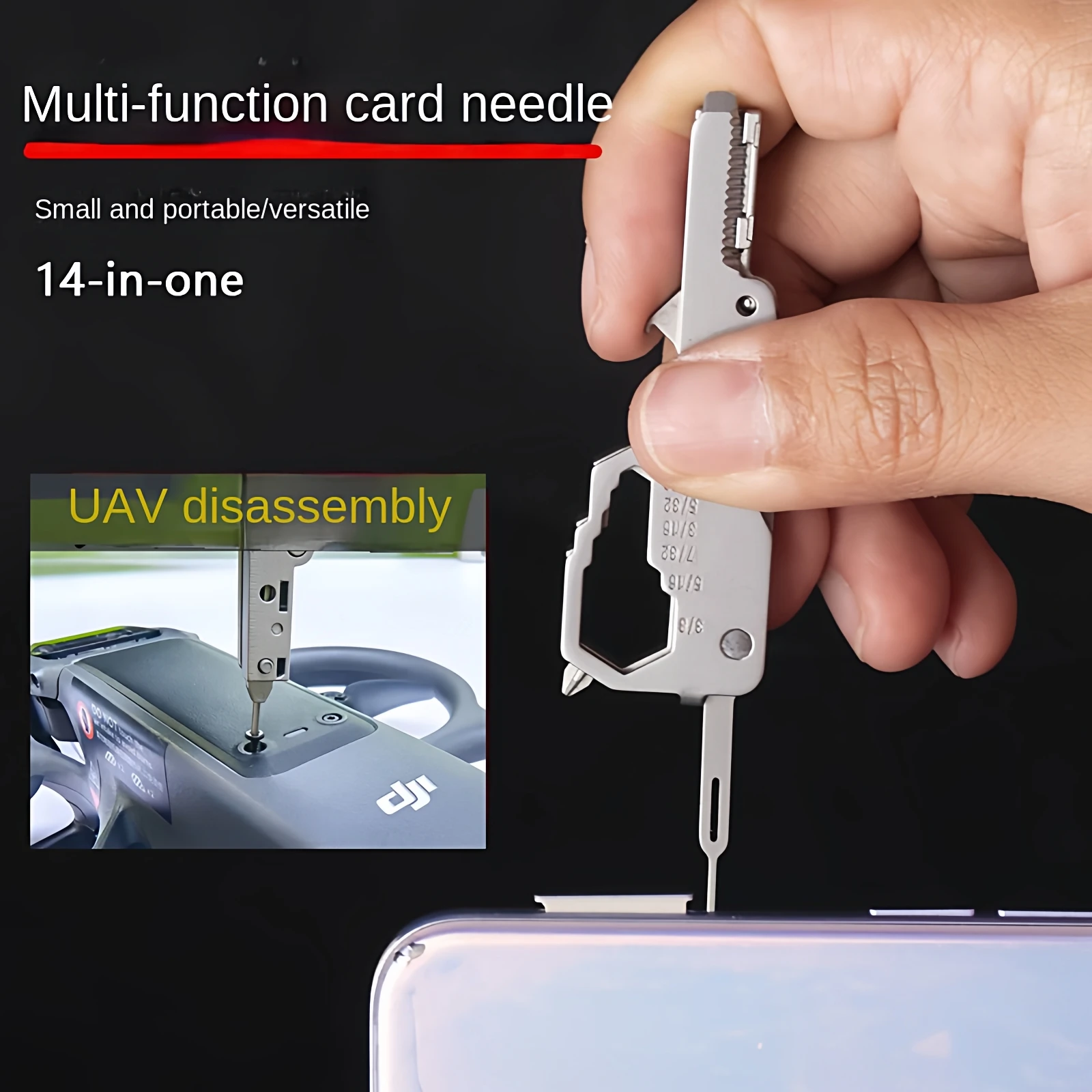 Mini Multifunctional Keychain  – обзор и цена Drone Security Home