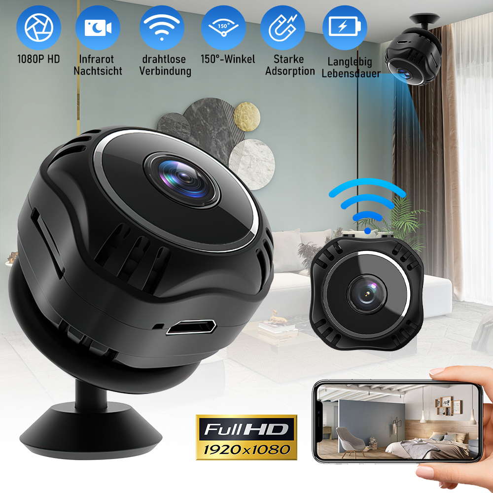 Mini Camera WiFi HD 1080P IP N – обзор и цена Home Security Hidden Cameras
