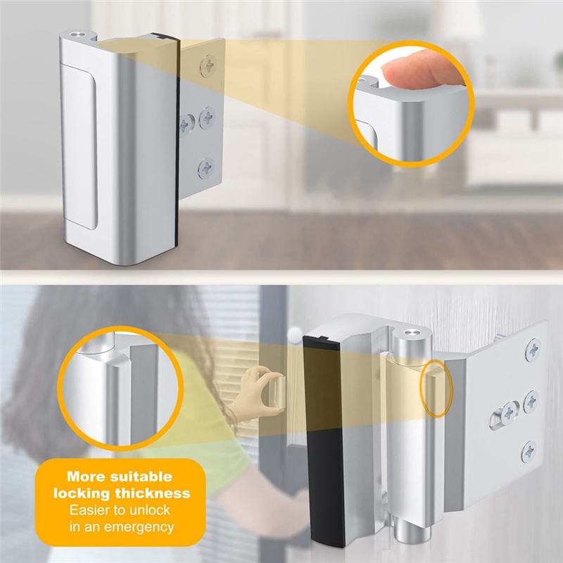 AEE7-1Pack Aluminium Alloy U D – обзор и цена Home Security Door Reinforcement Lock