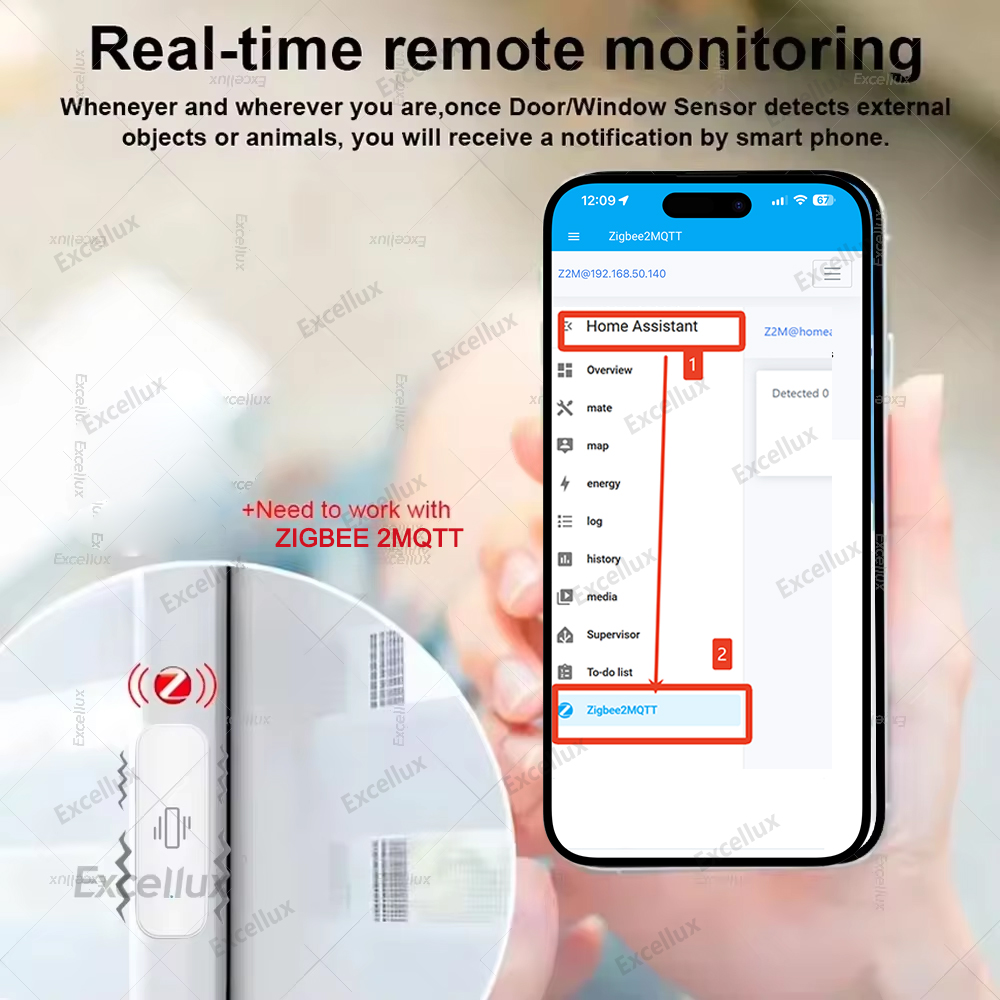 Zigbee Smart Vibration Sensor  – обзор и цена Home Security Device