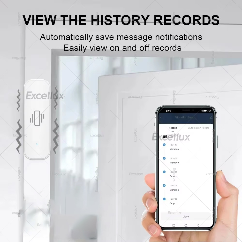 Zigbee Smart Vibration Sensor  – обзор и цена Home Security Device