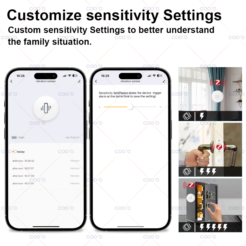ZigBee Tuya Smart Vibration Se – обзор и цена Home Security Door