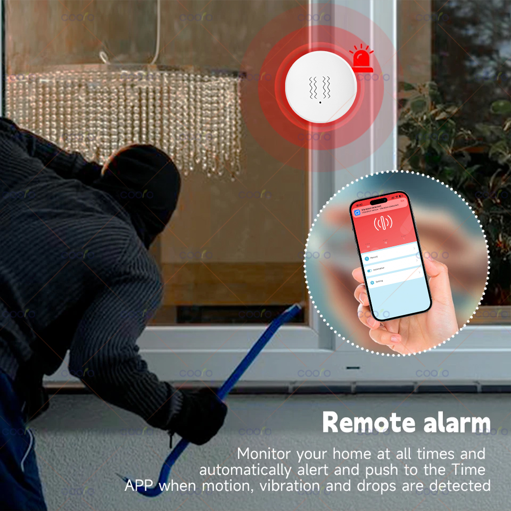 ZigBee Tuya Smart Vibration Se – обзор и цена Home Security Door