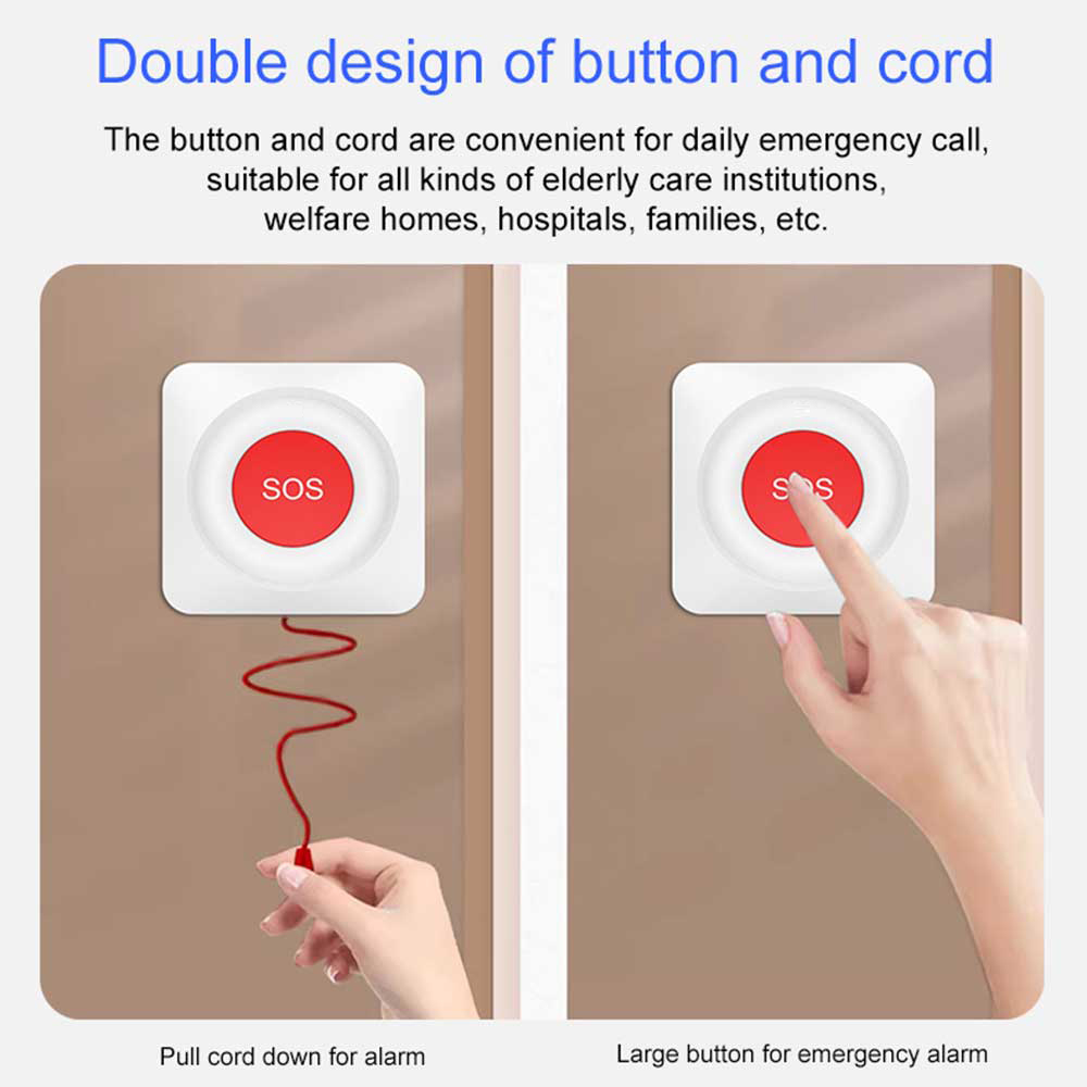 WIFI Zigbee Buttontons SOS Pus – обзор и цена Home Security Device