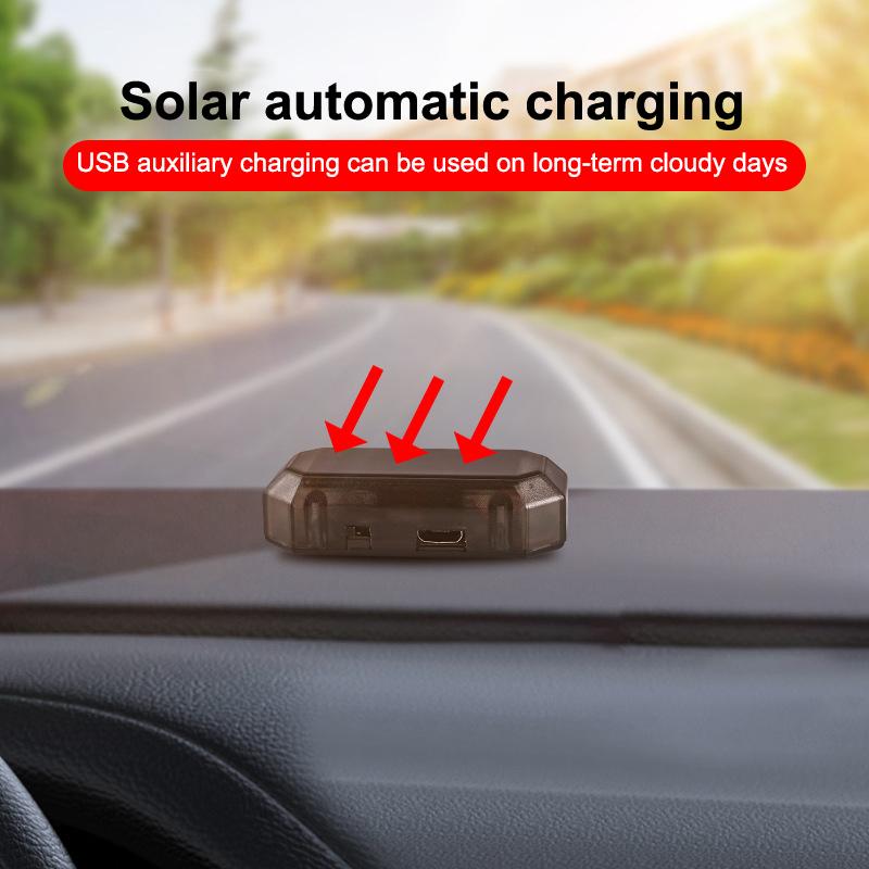 Car Mini LED Solar Power Warni – обзор и цена Solar Security Light