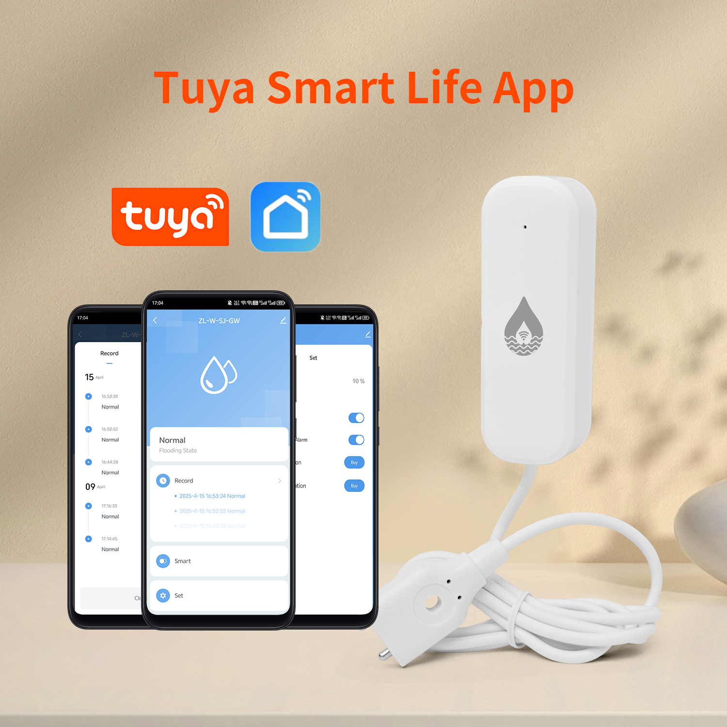 YFK Tuya WiFi Water Leakage Se – обзор и цена Home Security Device