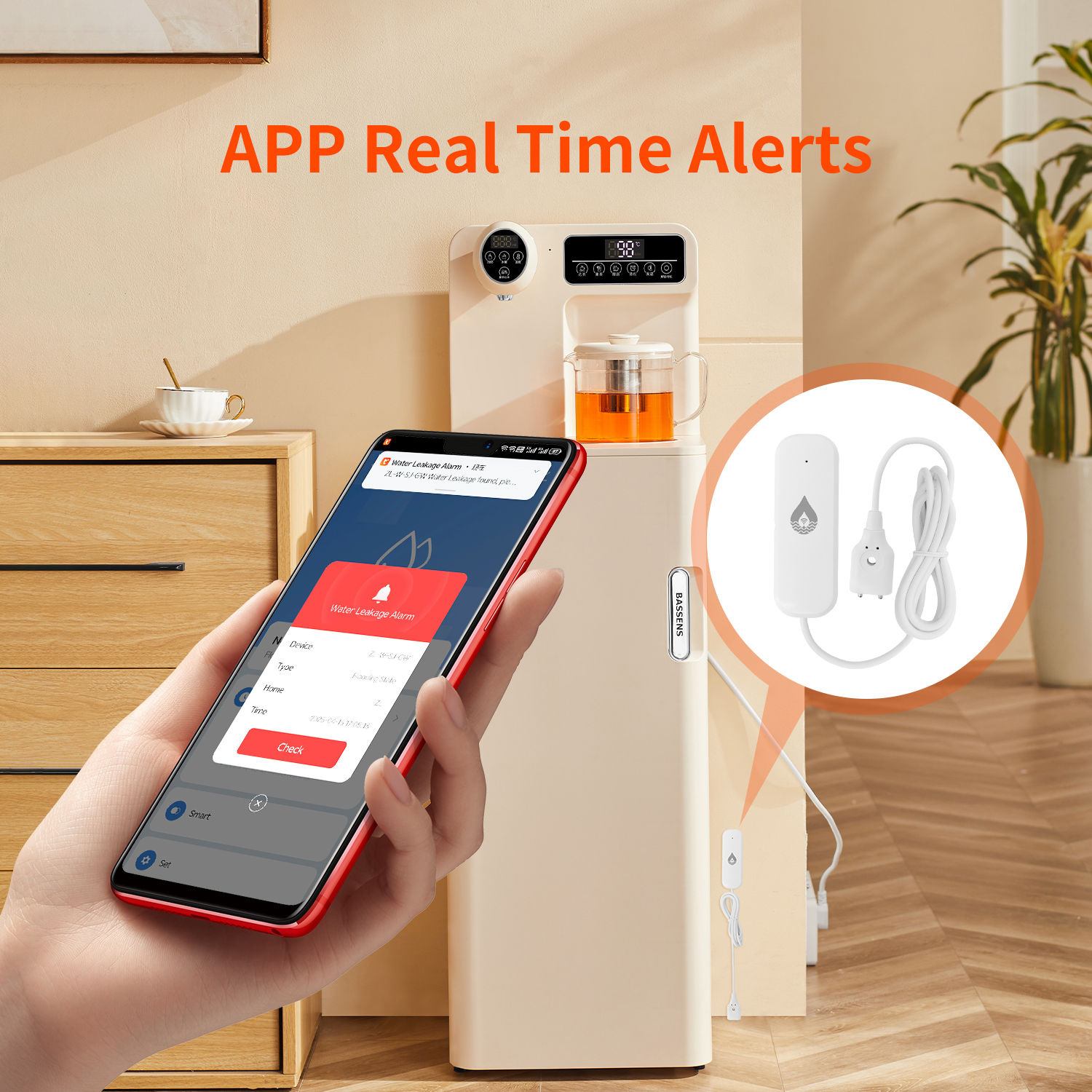 YFK Tuya WiFi Water Leakage Se – обзор и цена Home Security Device